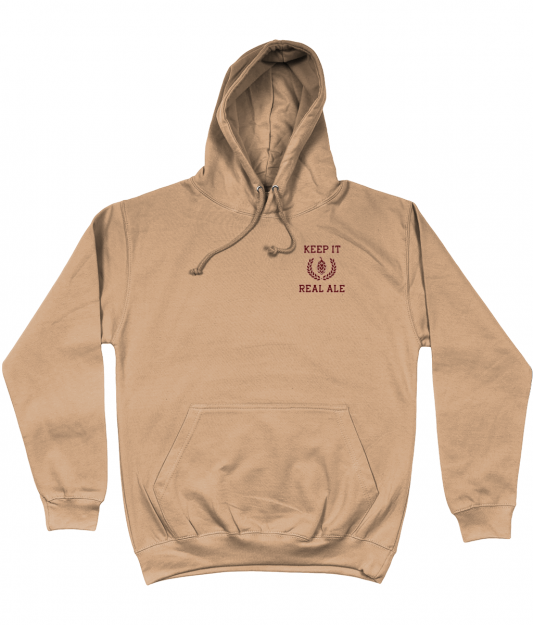 Keep It Real Ale Hoodie - Nude