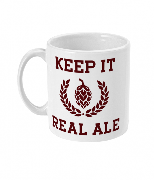 Keep It Real Ale Mug - Image 2