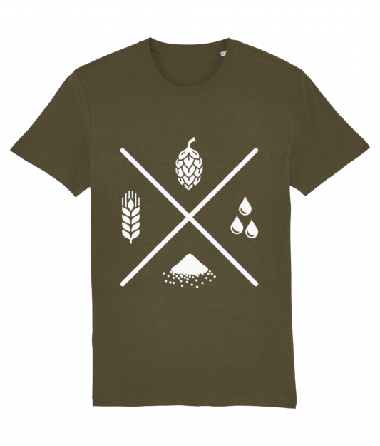 Four Ingredients T-shirt - Large Print - Image 3