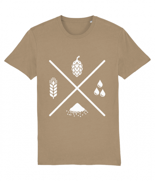 Four Ingredients T-shirt - Large Print - Image 4