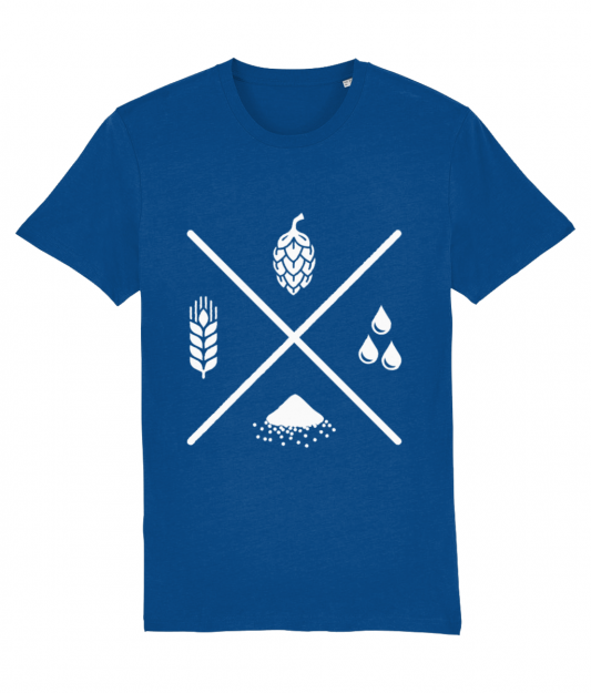 Four Ingredients T-shirt - Large Print