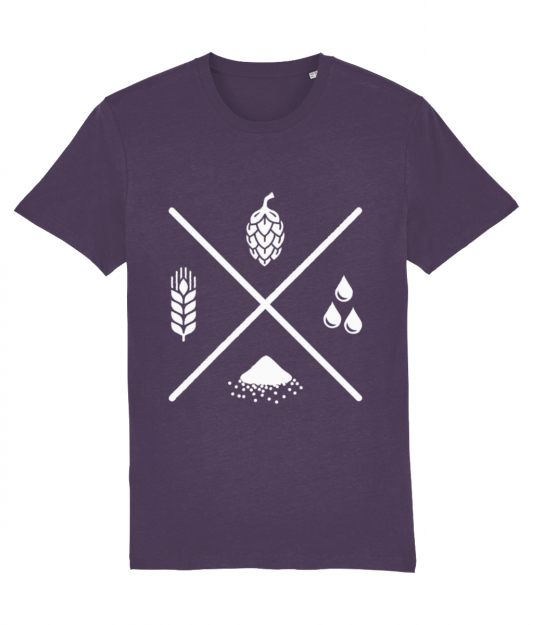 Four Ingredients T-shirt - Large Print - Image 6