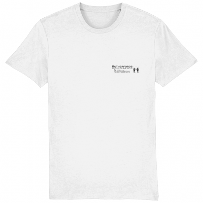 Rutherfords White T Small Print