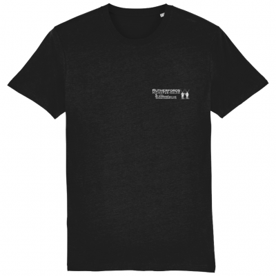 Rutherfords Black T Small Print