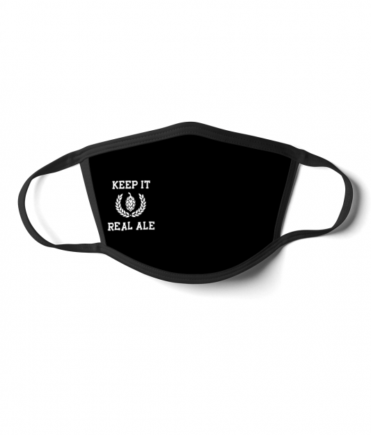 Keep It Real Ale Face Mask